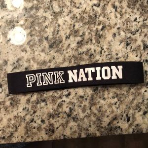 VS Pink workout headband